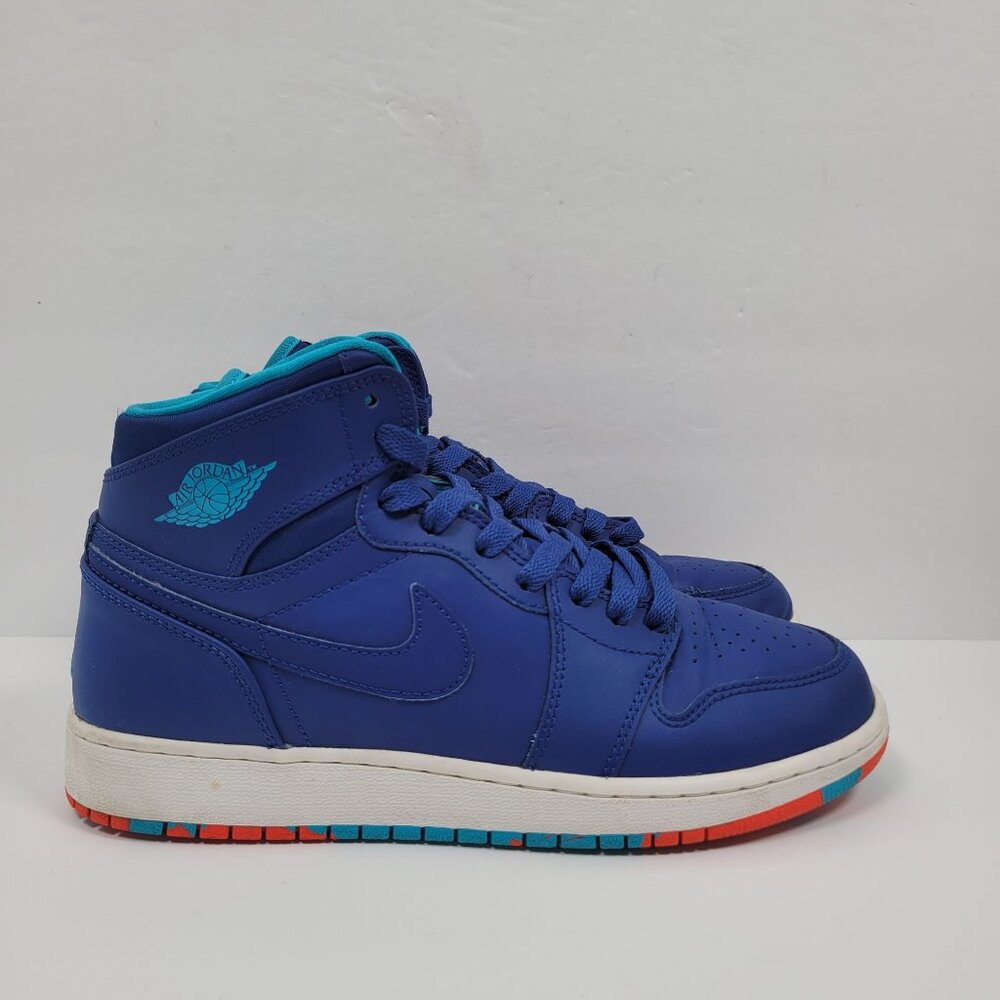 Air Jordan 1 Retro High GS 2016 Men's Deep Royal Blue 705300-433 US Size 6.5Y